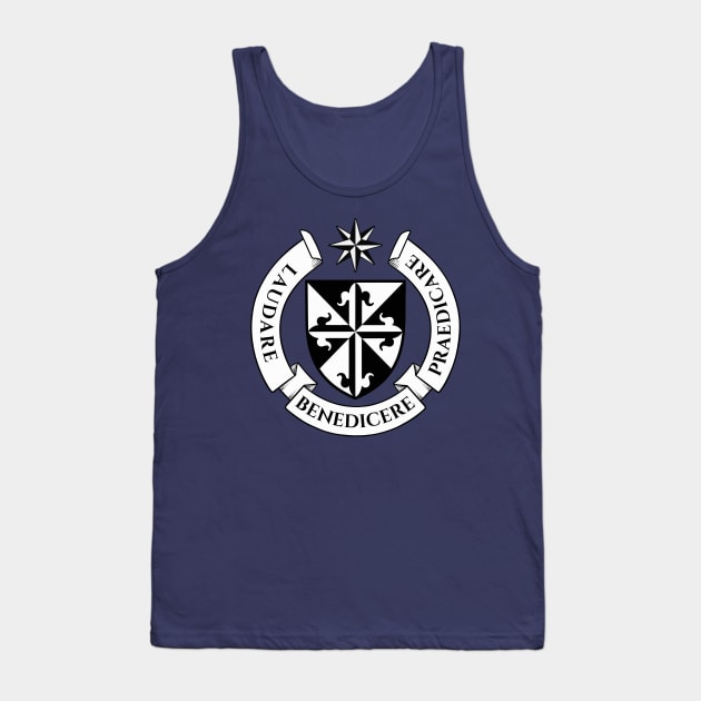 Dominican Order Coat of Arms Tank Top by Beltschazar